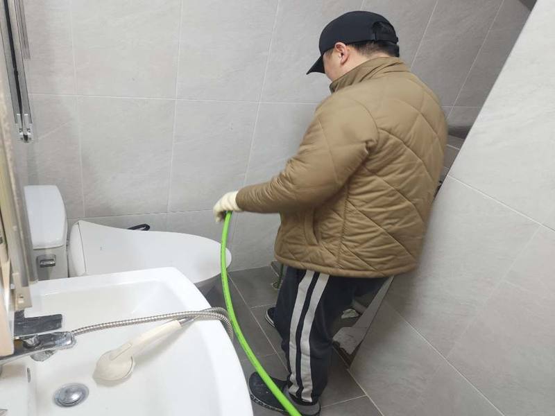 연천 변기막힘 작업사례 2